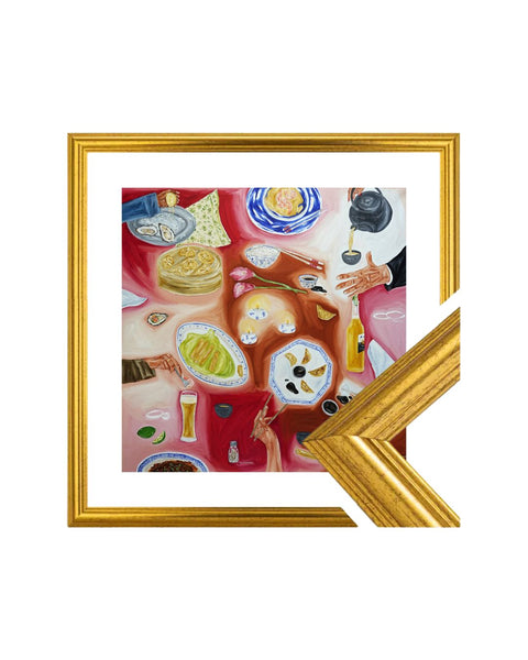 Sharing a Meal Fine Art Print