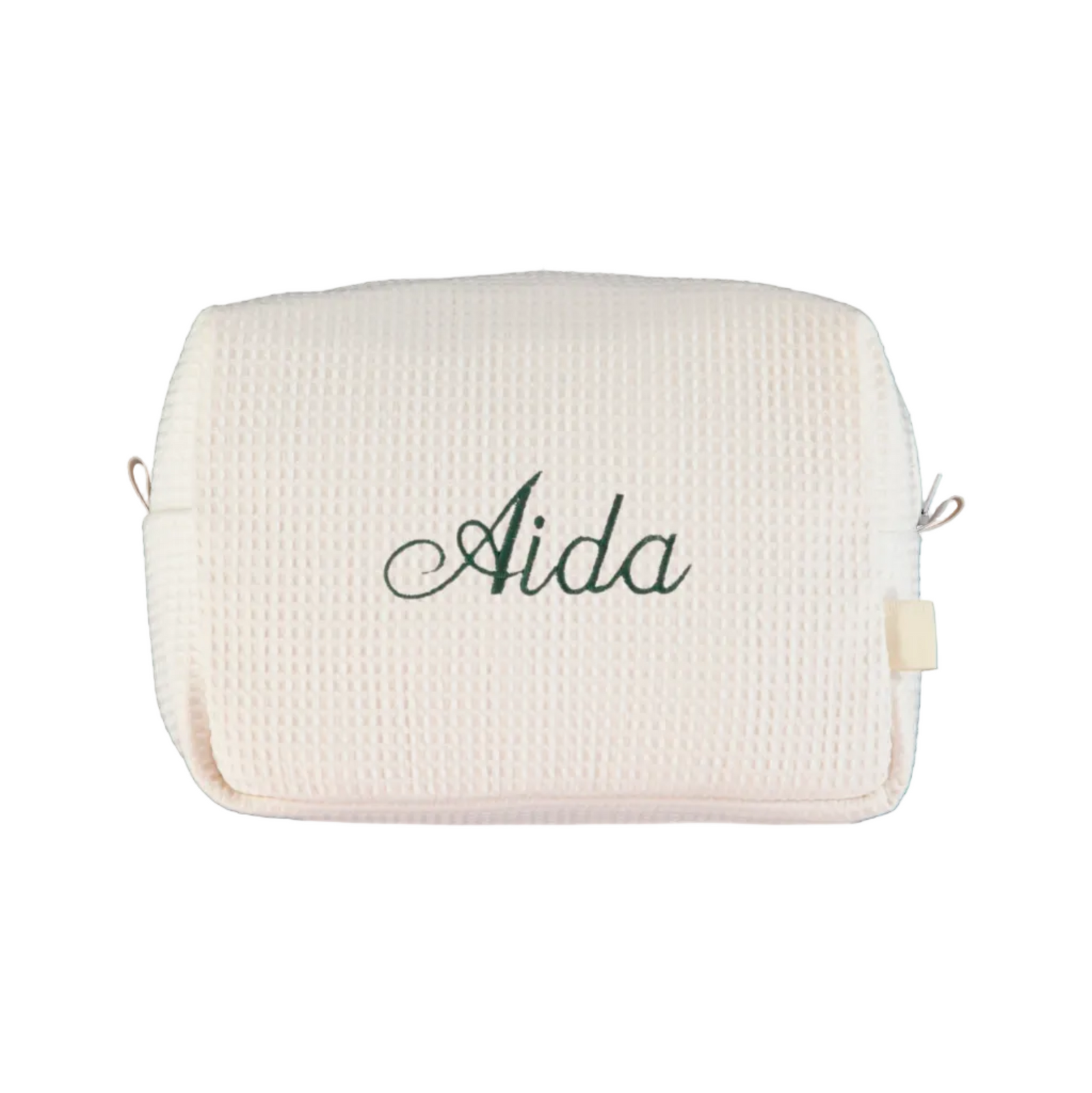 White Waffle Toiletry Bag