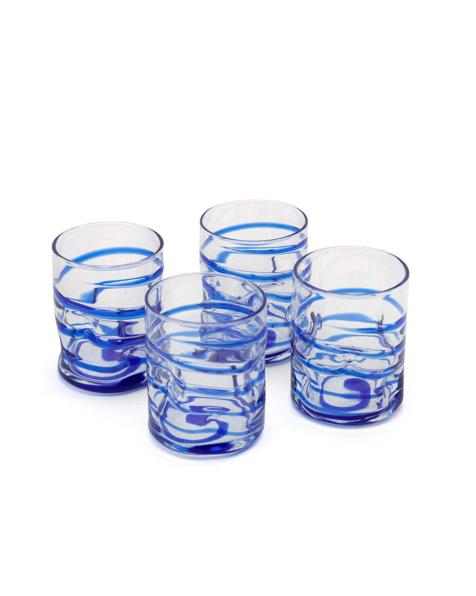 Dimple Tumblers (Set of 4)