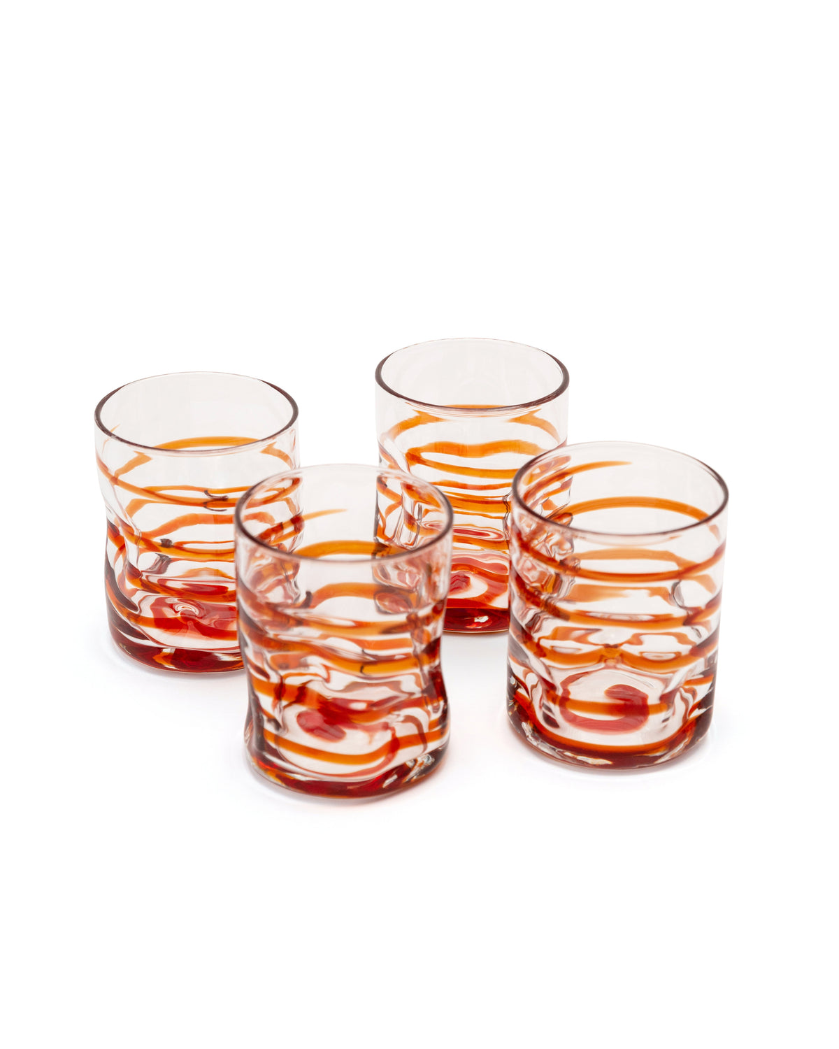 Dimple Tumblers (Set of 4)