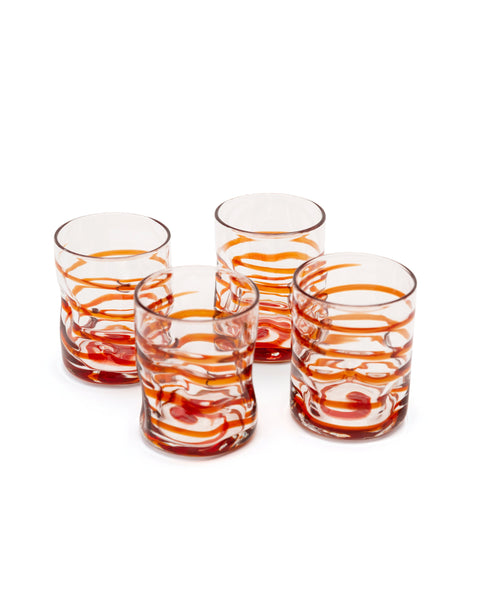 Dimple Tumblers (Set of 4)