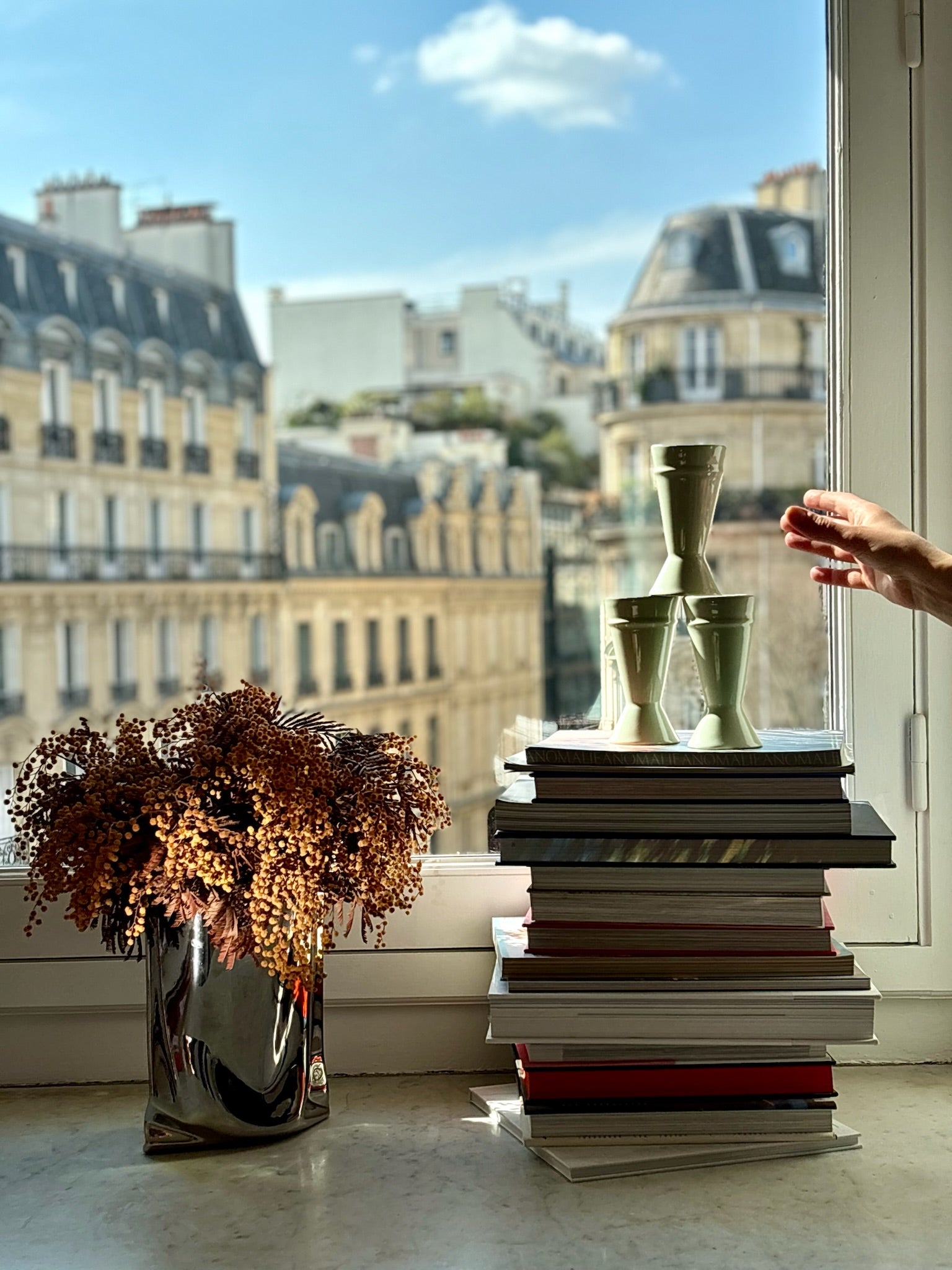 Nouveau Mazagran Coffee Cup Green