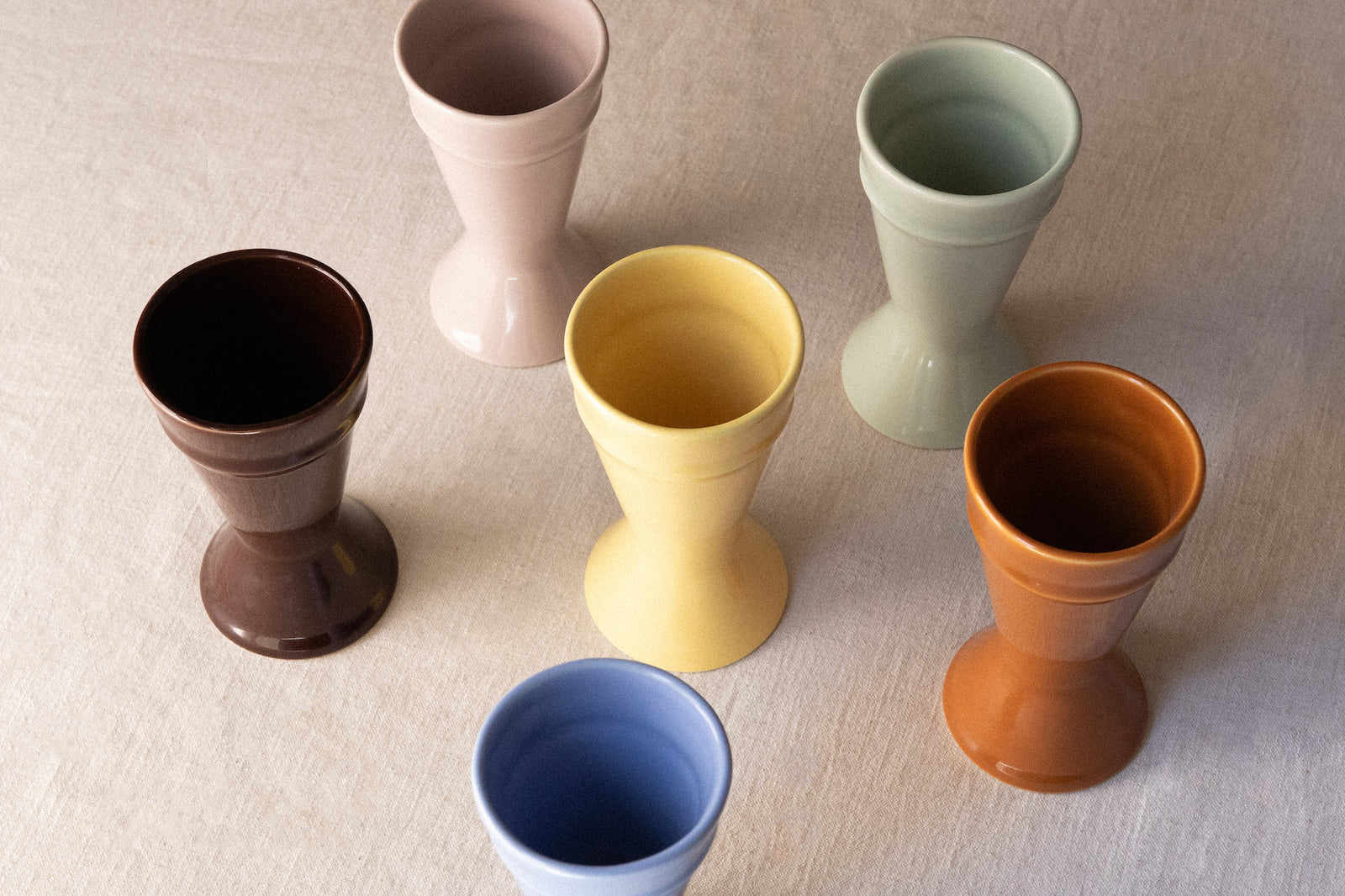 Nouveau Mazagran Coffee Cup Blue