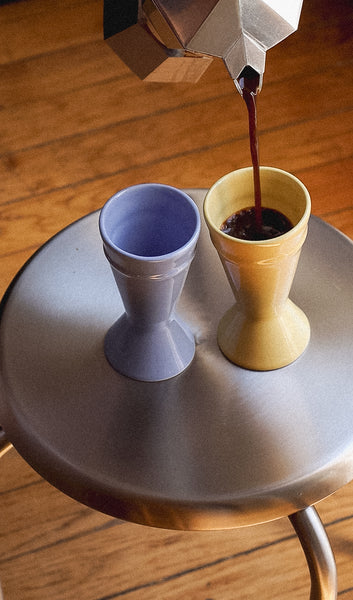 Nouveau Mazagran Coffee Cup - Citron