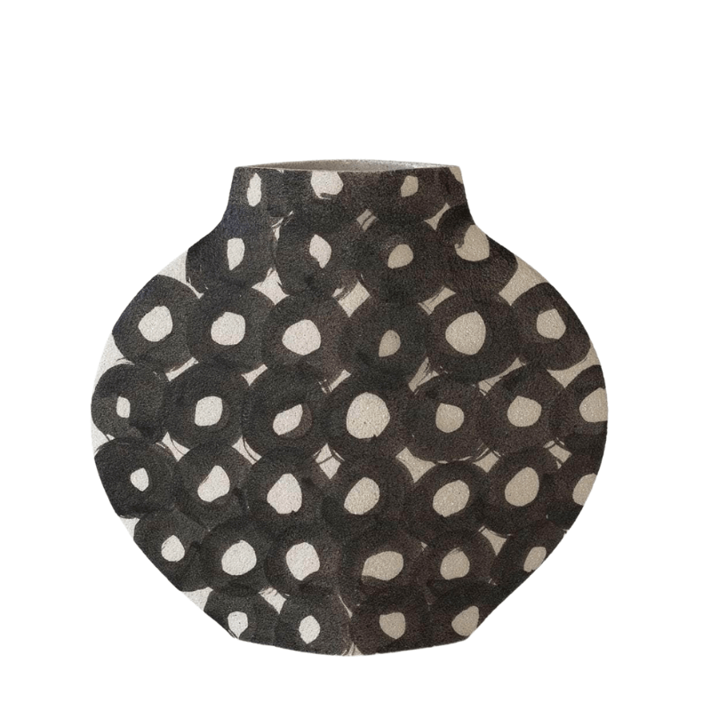 Ceramic Vase ‘Rounds Pattern’