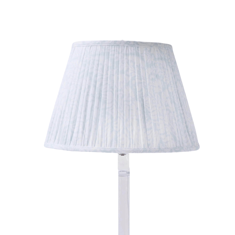 Fern Lampshade in Pale Blue