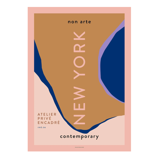 Non Arte  "New York" Poster Print