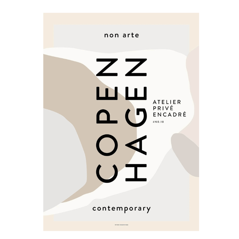 Non Arte "Copenhagen V3" Poster Print