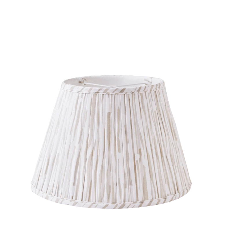 River Lampshade in Taupe