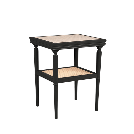 Ilaria Side Table, Charcoal