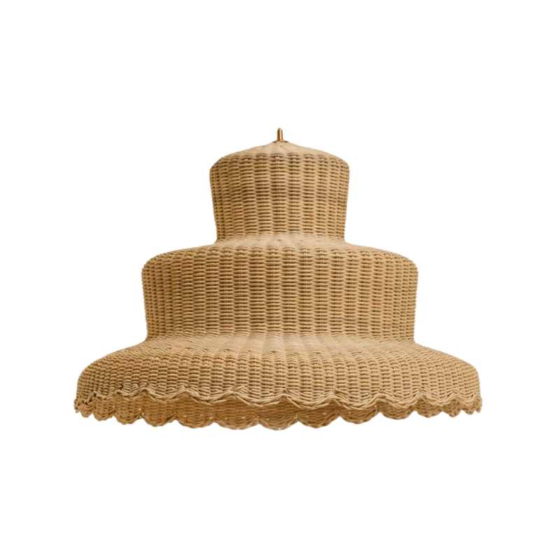 Load image into Gallery viewer, Roshni Rattan Pendant Shade
