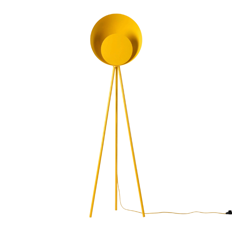 Yolk Yellow Diffuser Floor Lamp