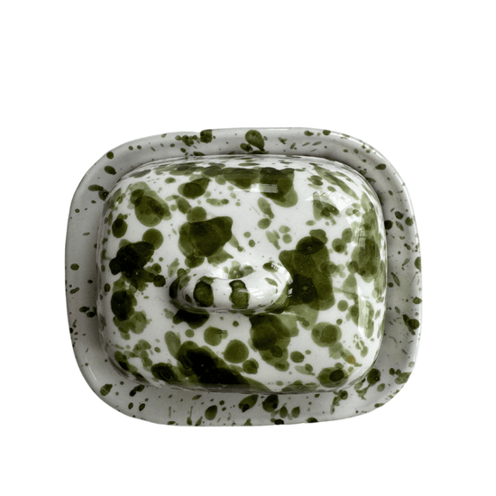 Mini Green Butter Dish