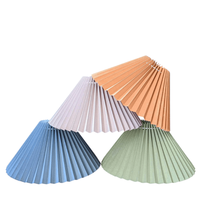 Pleated Shades (painted with Edward Bulmer Natural Paints)