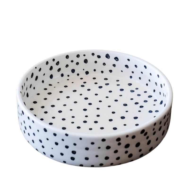 Black Spots Pet Bowl