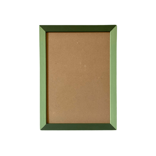 Painted Wood Picture Frame, Eat Your Greens