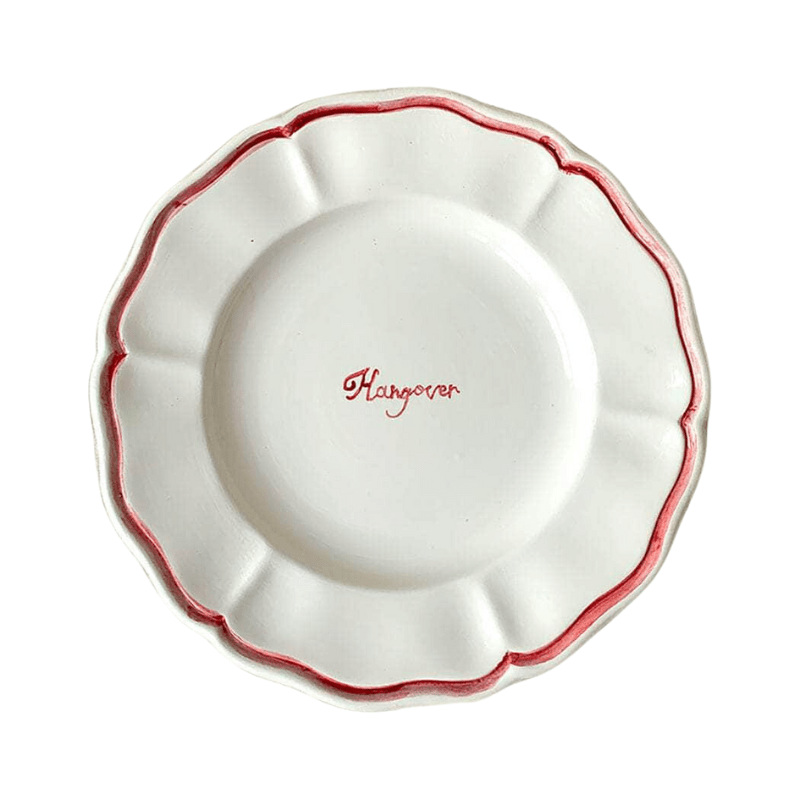 Load image into Gallery viewer, Hangover Plate - Fil Rouge Collection
