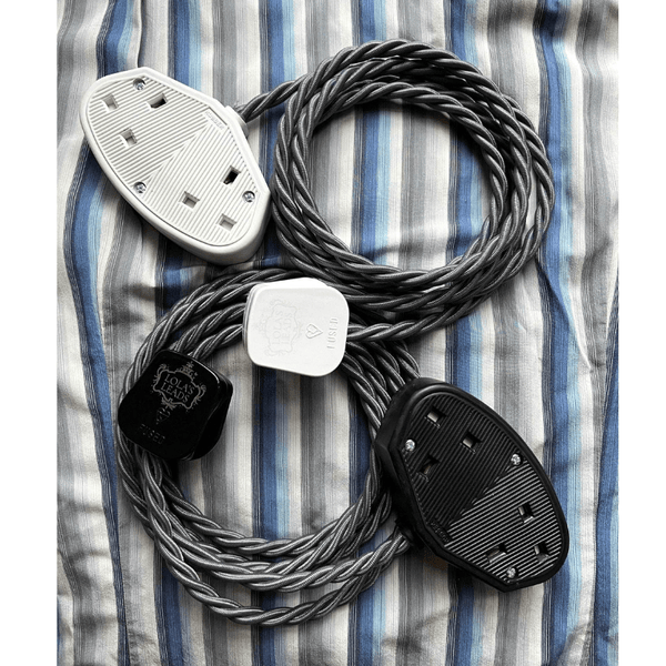 Fabric Extension Cable in Whippet