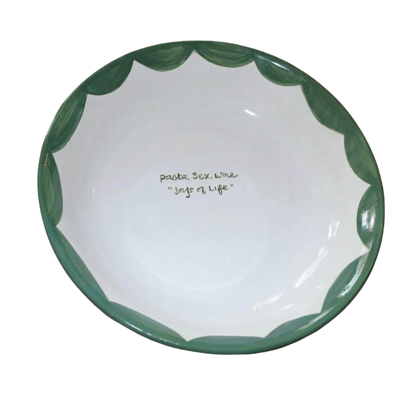 Hand-painted Family Style Pasta Bowl