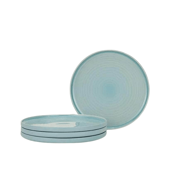 Essential Salad Plate - Set Of 4, Sky