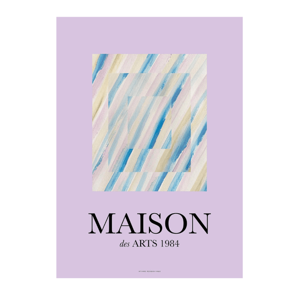 Maison des arts 1984 - V2 Poster Print