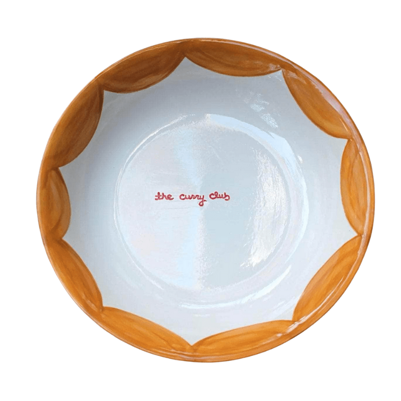 Hand-painted Family Style Curry Bowl