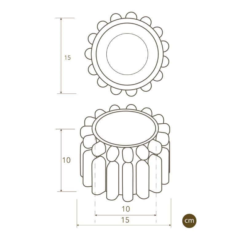 Plant Pot - Sandstone