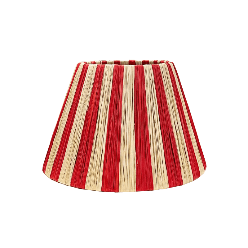 Tangier Raffia Lampshade, Rouje