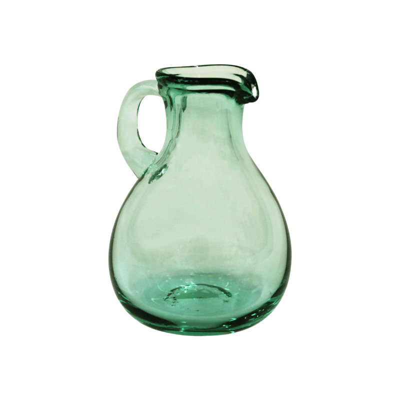 Sofia Mini Handblown Glass Jugs (Set of 2)