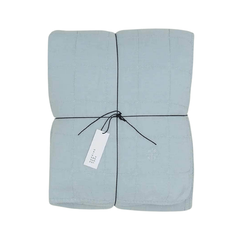 Simple Linen Quilt - Sky