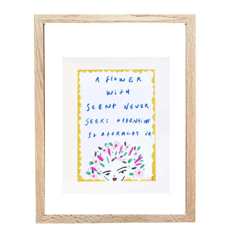 A Flower with Scent Art Print