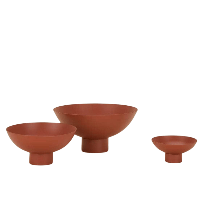 Essential Footed Bowl - Terracotta