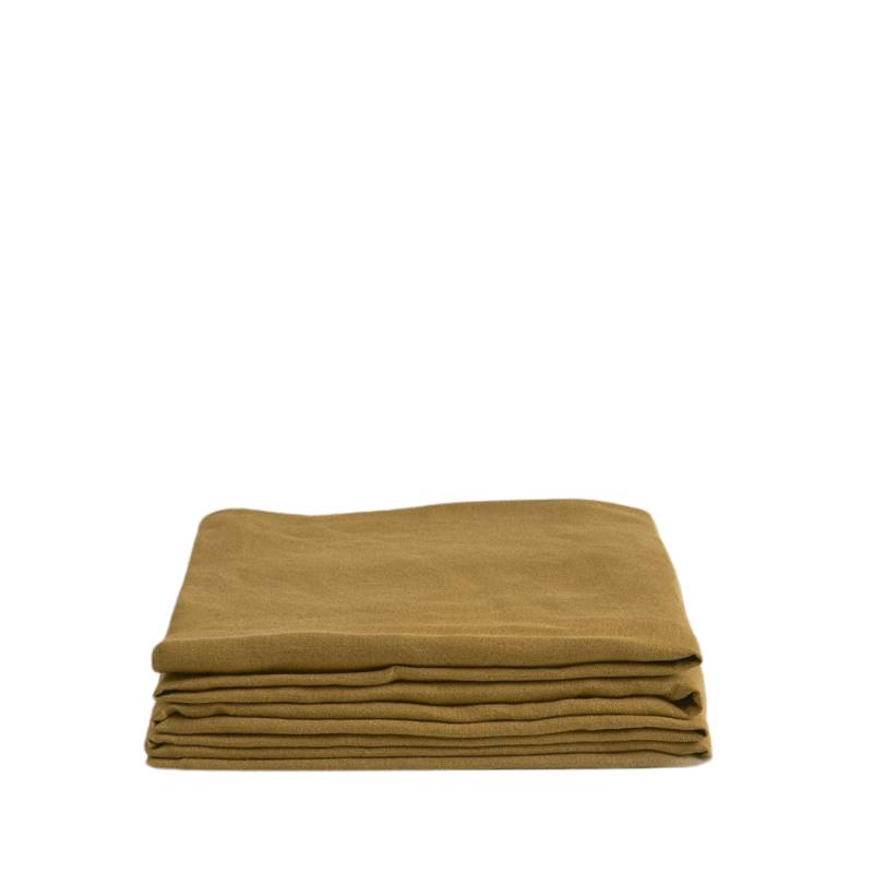 Load image into Gallery viewer, Hemp Fitted Sheet Caramel
