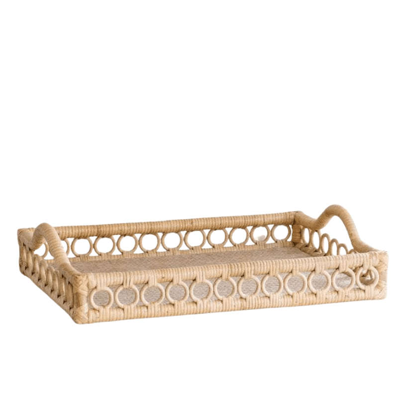 Goldie Rattan Tray