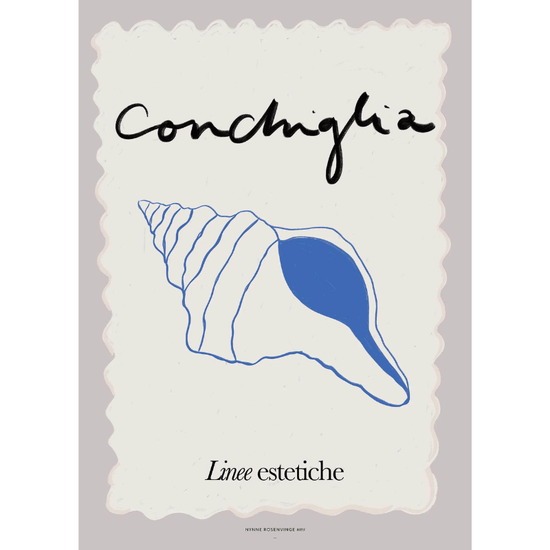 Conchiglia Poster Print