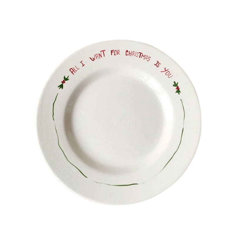 "All I want for Christmas is You" Plate
