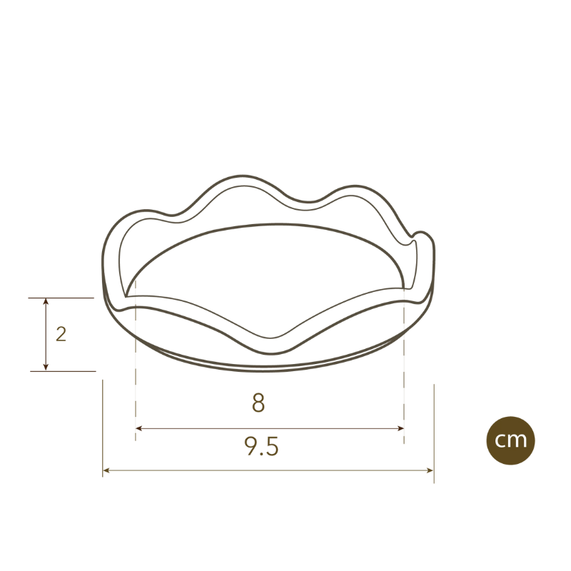 Set of 2 Coasters - Sandstone