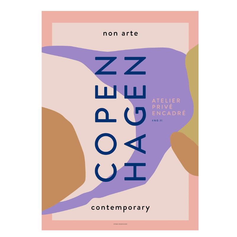 Non Arte "Copenhagen V2" Poster Print