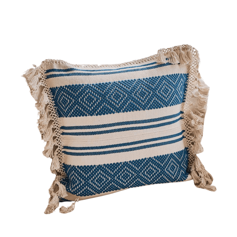 Blue Rayas - Cushion Cover