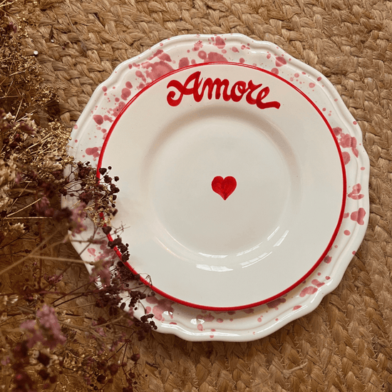 Load image into Gallery viewer, Amore Love Dinner Plate
