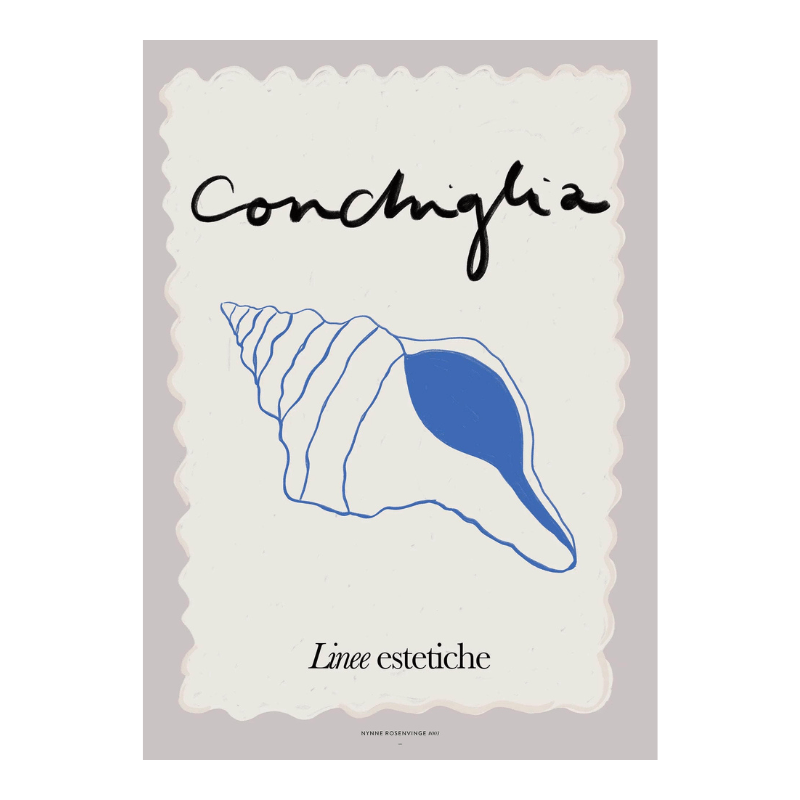 Conchiglia Poster Print