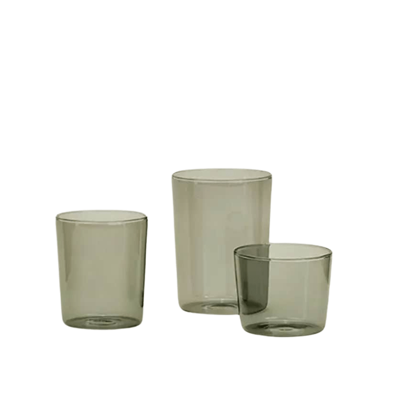 Essential Glassware - Set Of 4, Smoke