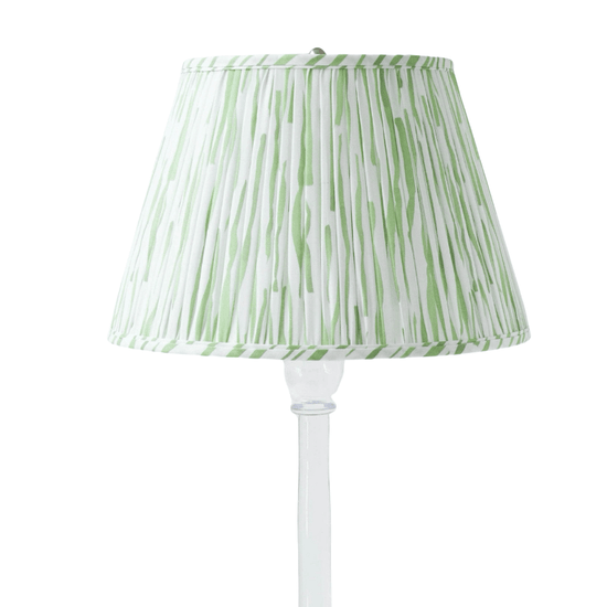 River Lampshade in Light Green