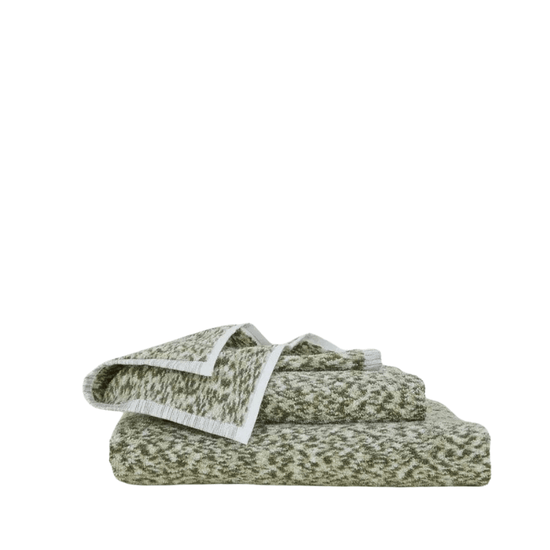 Space Dye Terry Towel - Olive
