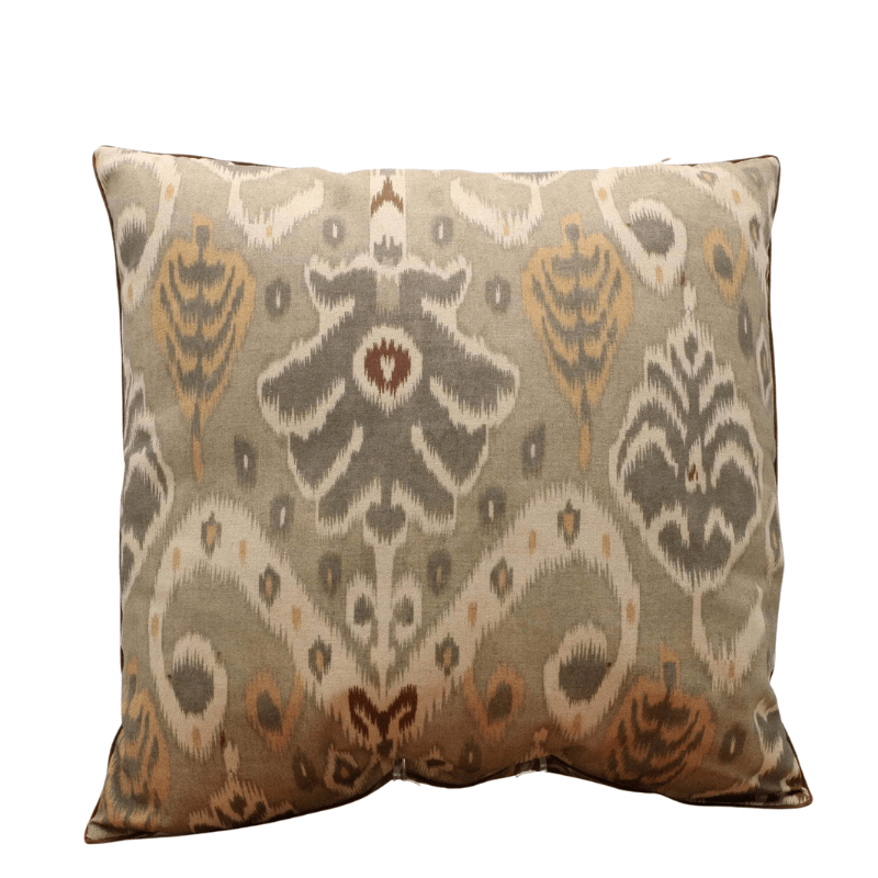 Yikarta Burgundy Square Cushion