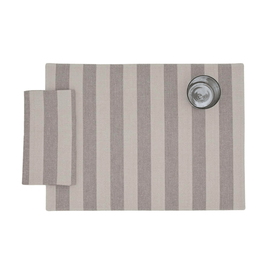 Essential Striped Placemat - Set Of 4
