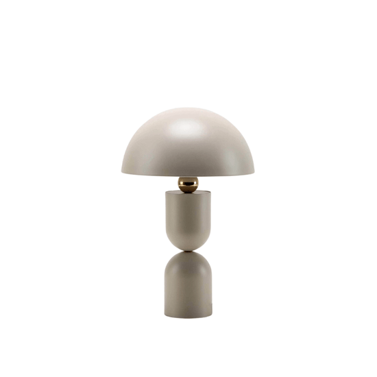 Sand mushroom dome table lamp