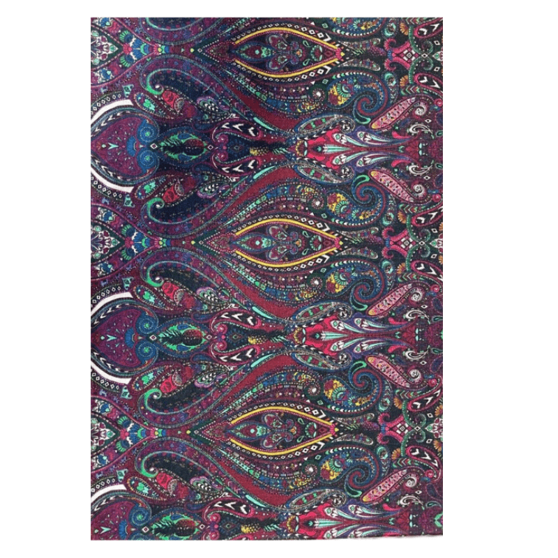 Matthew Williamson Cotton Tablecloth Peacock Feather - Style 01