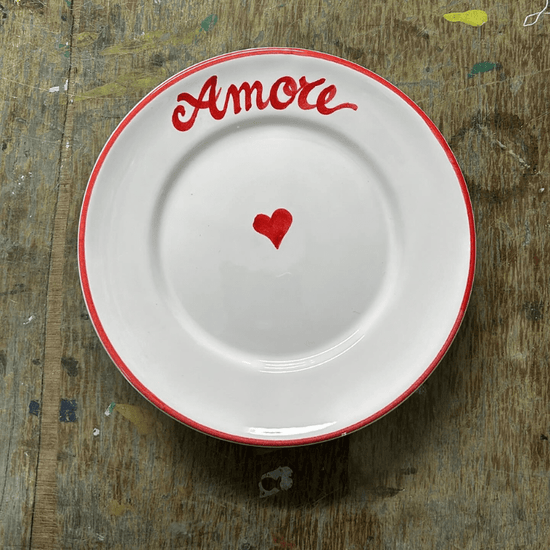 Amore Love Dinner Plate