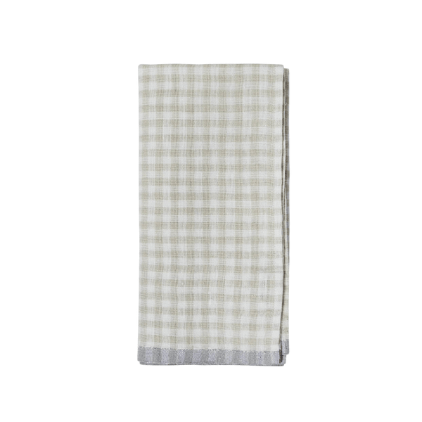 Gingham linen Napkin